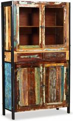 Gerecycled houten kast, Huis en Inrichting, Kasten | Dressoirs, 25 tot 50 cm, 100 tot 150 cm, Zo goed als nieuw, Met deur(en)