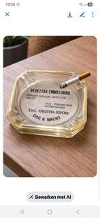 Gezocht....Vintage Vloettax Emmeloord Asbak, Ophalen of Verzenden, Gebruikt, Overige materialen, Overige typen