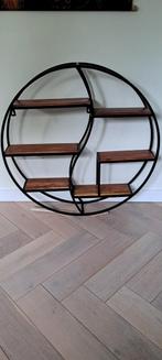 wandrek met mango houten plankjes., Huis en Inrichting, Woonaccessoires | Wandplanken en Boekenplanken, Ophalen, Nieuw
