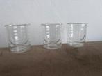 3 Dubbelwandige Espresso Glazen, Glas of Glazen, Ophalen of Verzenden, Effen, Glas