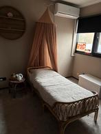 Prachtig 1 pers rotan bed en matras, Kinderen en Baby's, Ophalen, 70 tot 85 cm, Zo goed als nieuw, Matras