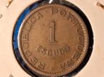 Mozambique 1 escudo 1957, Ophalen of Verzenden, Overige landen