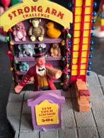 Lemax Strong arm challenge !ZONDER hamer! Retired Carnival, Ophalen of Verzenden, Gebruikt