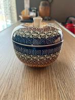 Nieuwe Bunzlau appelpot 12x12 cm, Ophalen of Verzenden, Nieuw, Keramiek, Overige stijlen