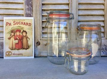 Weckpot Le Pratique 1,5 liter en weckpot Le Parfait 1 liter beschikbaar voor biedingen