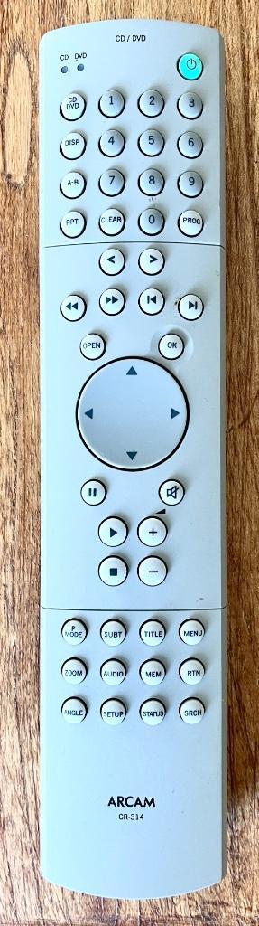 Arcam CR-314 Originele Afstandsbediening. beschikbaar voor biedingen