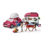 Schleich Horse Club auto met trailer Compleet, Verzamelen, Speelgoed, Ophalen of Verzenden, Nieuw