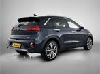 Kia Niro 1.6 GDi Hybrid DynamicPlusLine Stoelverwarming | St, 12 maanden, Gebruikt, Blauw, Leder en Stof