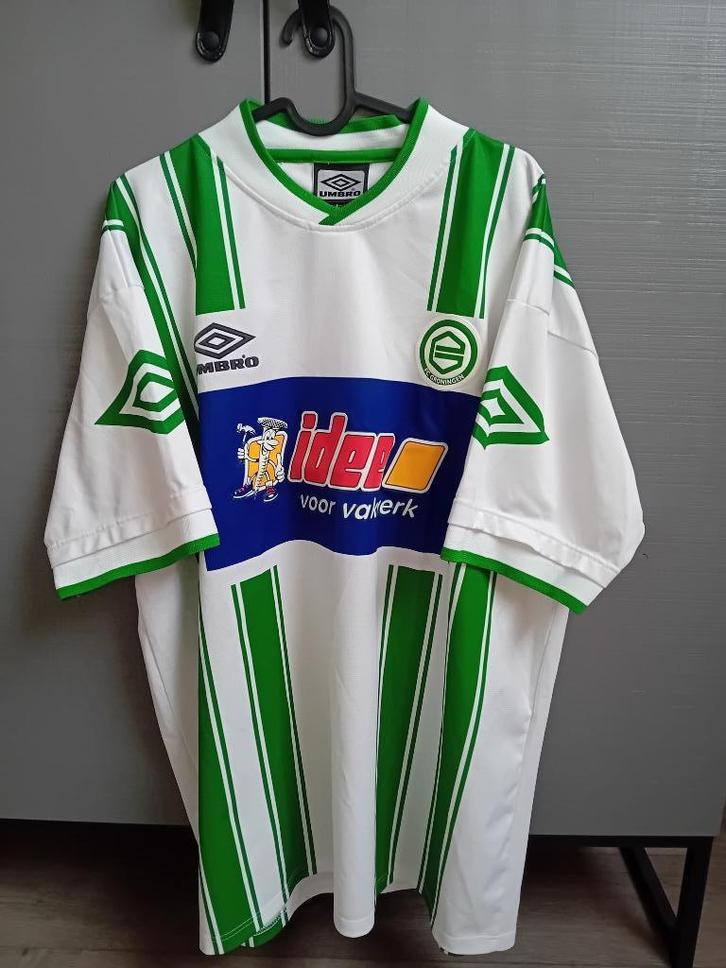 FC Groningen officieel thuisshirt 2000-2001, Verzamelen, Sportartikelen en Voetbal, Zo goed als nieuw, Shirt, Overige binnenlandse clubs