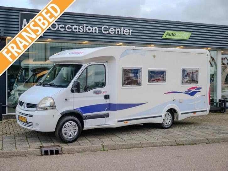 Challenger Eden 310 FACE2FACE FRANSBED AIRCO!, Caravans en Kamperen, Campers, Bedrijf, tot en met 4, Half-integraal, Challenger