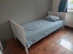 Ledikant eenpersoons, eventueel met lattenbodem en matras,, Ophalen, Gebruikt, 90 cm, Eenpersoons