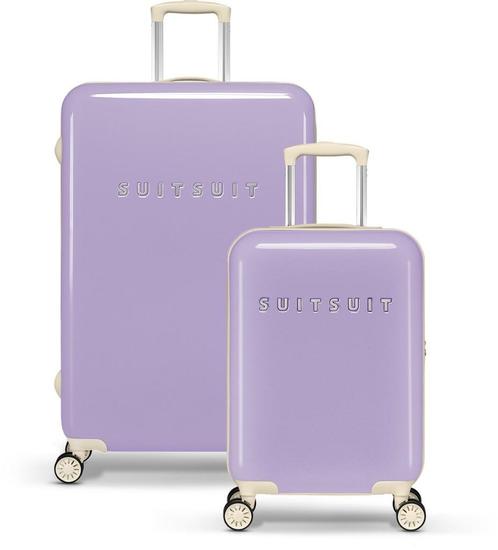 ✅ SUITSUIT kofferset Royal Lavendel (55/76 cm) - NIEUW, Sieraden, Tassen en Uiterlijk, Koffers, Nieuw, Hard kunststof, 70 cm of meer