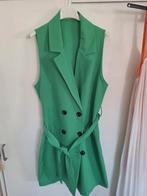 Groene gilet met centuur!, Ophalen of Verzenden, Nieuw, Groen, Jasje