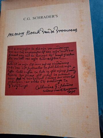Memoryboeck van de Vrouwens - Friese vroedvrouw 1693-1745 beschikbaar voor biedingen