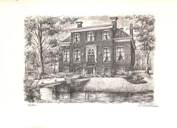 Hotel Fischer, Warffum, Tekening Brobbel  129432 beschikbaar voor biedingen