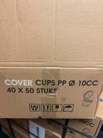 Covercup met vaste deksel 10cc. 2000 stuks, Ophalen of Verzenden, Nieuw