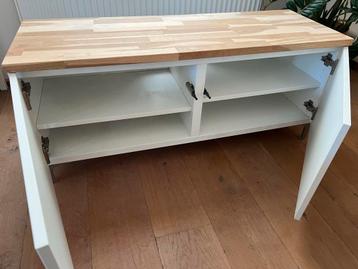 IKEA BESTÅ Tv-meubel wit, 120cm - afbeelding 3