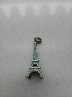 Mooie kettinghanger van eiffeltoren met glitter en 3d., Ophalen, Overige materialen, Overige voorstellingen, Blauw