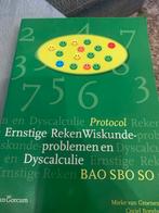 Protocol Reken- en Dyscalculie, Ophalen of Verzenden, Gelezen, Overige niveaus, Wiskunde A