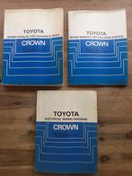 3 Originele WERKPLAATSHANDBOEKEN voor TOYOTA CROWN SERIES, Verzenden