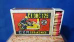 CZ Race Motor 125 cc Vol niet gebruikte Oude Lucifers, Verzenden, Zo goed als nieuw, Motoren