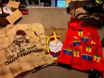 Sinterklaas zak, versiering, vlag en pop, Ophalen of Verzenden, Zo goed als nieuw