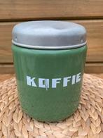 Vintage Koffiebus - Groen Emaille, Ophalen of Verzenden