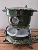 Oud petroleum stel, Antiek en Kunst, Curiosa en Brocante, Ophalen