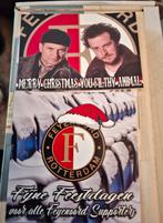 2 Stickers kerst Feyenoord, Ophalen of Verzenden, Nieuw, Sport