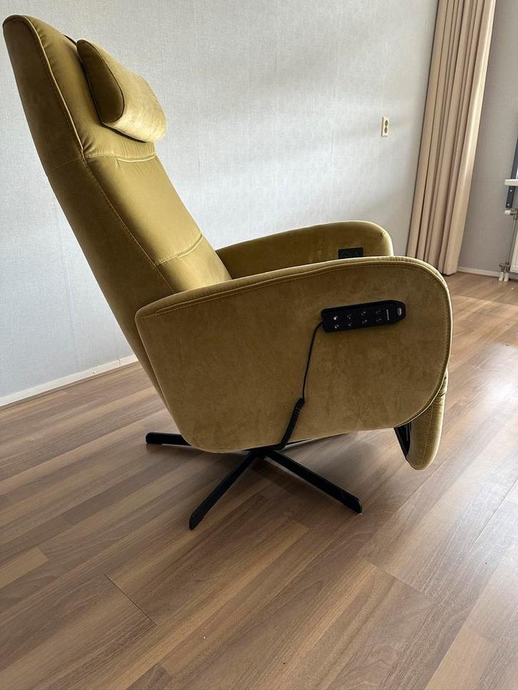 Prominent sta op stoel, Huis en Inrichting, Fauteuils, Zo goed als nieuw, Stof, 50 tot 75 cm, Ophalen