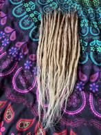 35 licht ombre human hair dread extensions 45-50cm  nu 245€, Nieuw, Ophalen of Verzenden, Pruik of Haarverlenging