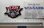 Ozzy Osbourne vrij zeldzame shaped vintage 80's patch 43, Verzenden, Nieuw, Kleding