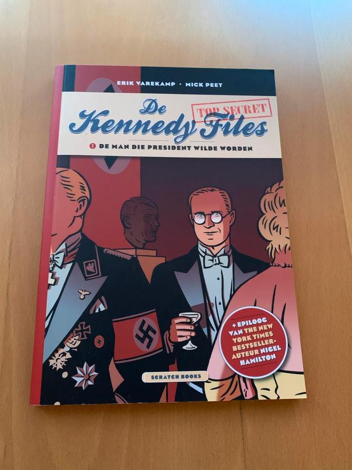 De Kennedy Files - Erik Varekamp & Mick Peet, Boeken, Stripboeken, Zo goed als nieuw, Ophalen of Verzenden