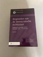 Beginselen vd democratische rechtsstaat 9789013113440, Ophalen of Verzenden, Zo goed als nieuw, Overige niveaus