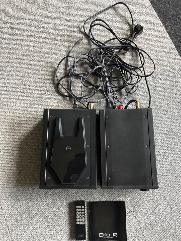 Rega Brio-R Versterker met cd speler, Audio, Tv en Foto, Versterkers en Receivers, Gebruikt, Stereo, Minder dan 60 watt, Overige merken