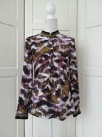 Emily van den Bergh print blouse top, maat 36 S, Kleding | Dames, Groen, Gedragen, Ophalen of Verzenden, Emily van den Bergh