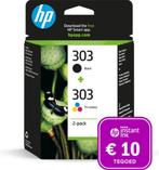 HP 303 - Inktcartridge - Origineel - Kleur & Zwart, Verzenden, Nieuw, Cartridge, HP