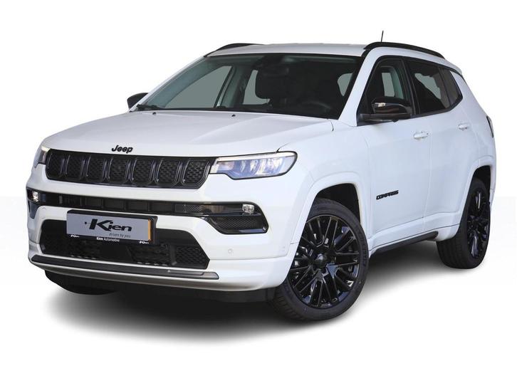 Jeep Compass 1.5T e-Hybrid High Altitude | 19 inch | 360 cam, Auto's, Jeep, Bedrijf, Te koop, Compass, ABS, Achteruitrijcamera
