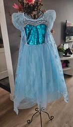 Frozen Elsa jurk maat 130, Meisje, Zo goed als nieuw, Ophalen