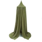 IL BAMBINI - Washed Katoenen klamboe voor babykamer groen, Kinderen en Baby's, Kinderkamer | Inrichting en Decoratie, Ophalen of Verzenden