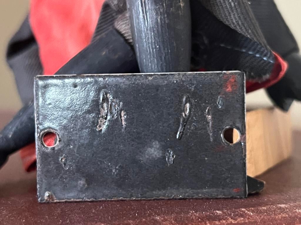 OUD EMAILLE BORDJE LAGERE SCHOOL, Ophalen of Verzenden