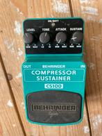 Behringer CS100 Compressor Sustainer Pedal, Ophalen of Verzenden, Gebruikt, Compressor