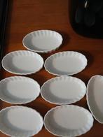 8 schaaltjes wit, Ophalen of Verzenden, Schaal of Schalen