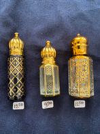 3 x Oosterse parfum flesjes met roller/pipet, pr.p.stuk, Ophalen of Verzenden