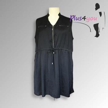 30412 Zgan Zwarte jurk L.B.C mt 4XL/56  G23 beschikbaar voor biedingen
