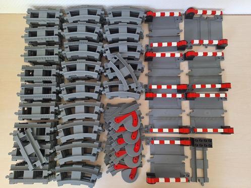 Zeer grote partij rails, wissels, overgang voor Duplo trein, Kinderen en Baby's, Speelgoed | Duplo en Lego, Gebruikt, Duplo, Losse stenen