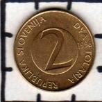 Munt Slovenië 2 tolarja 1996., Verzenden, Overige landen, Losse munt