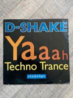 D-Shake - Yaaah / Techno Trance, Ophalen of Verzenden, Gebruikt, 12 inch, Dance Populair