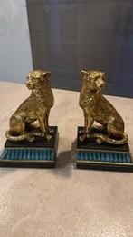 Boekensteun met gouden panters, Ophalen of Verzenden, Zo goed als nieuw