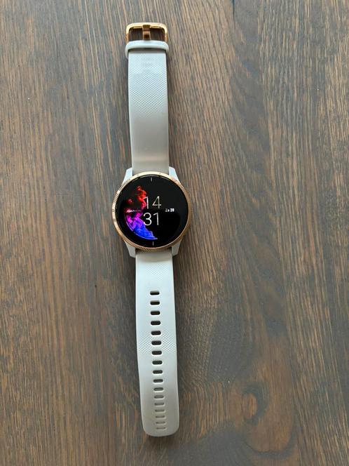 Garmin Venu rosé goud, Sieraden, Tassen en Uiterlijk, Smartwatches, Gebruikt, Android, Roze, Ophalen of Verzenden
